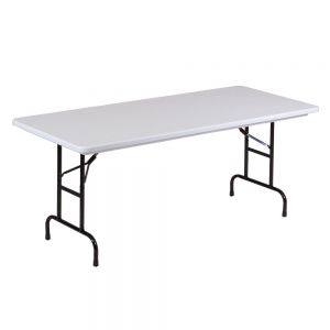 White Party Table for rent by Kids Jumpers Rental