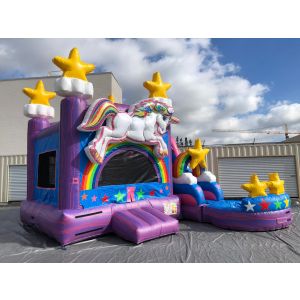 5 in 1  Unicorn Water Slide combo (SKU W273)