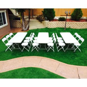 3 Tables & 18 Chairs Package Special Rentals in North County