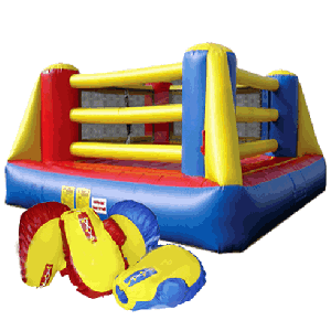 Boxing Ring Interactive Jumper Rentals in North County
