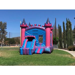 Pink Castle Combo Jumper 2 in 1 Rentals in North County