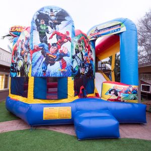 Justice League Combo Jumper 5 in 1 Rentals in North County
