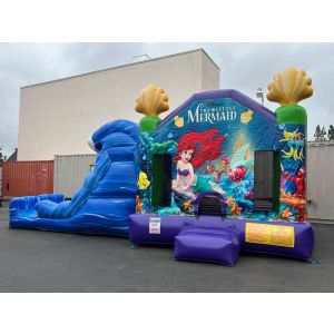 Little Mermaid 2 in 1 Combo Jumper Rentals in North County