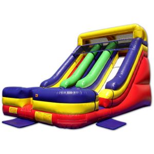 Giant Double Lane Slide Jumper Rental