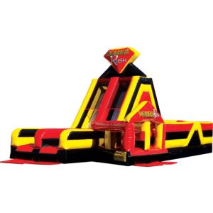 Double Rush Obstacle Jumper Rental Left Side Rentals in North County
