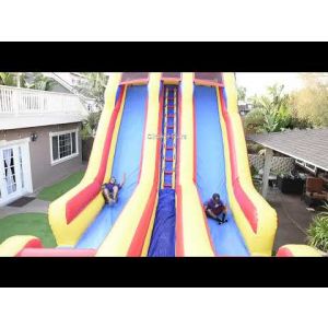27' Double Lane Commander Slide Jumper for rent Jumper Rentals in North County