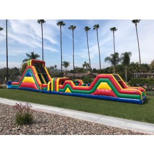 90 Ft Obstacle Course Jumper Rentals in North County