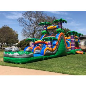 Dual Lane Paradise Combo Water Slide (SKU CW268)
