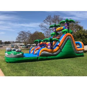 Dual Lane Paradise Water Slide (SKU SW268)