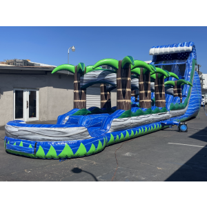 60 ft Tsunami Tropical Slip N Slide (sku W304)