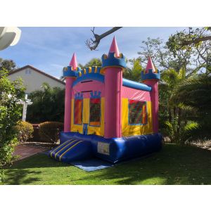 Toddler Pink Castle Jumper Rentals in North County