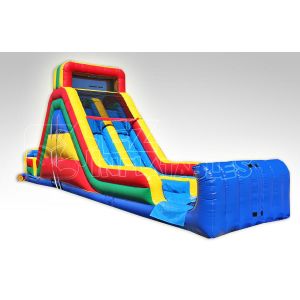 21 ft High Two Lane Dry Slide Jumper Rentals in North County