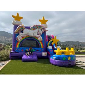 5 in 1  Unicorn Water Slide combo (SKU W273)