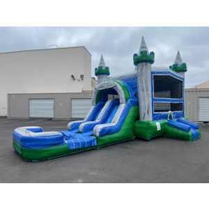 3 in 1 Dual lane castle Water Combo (sku W298)