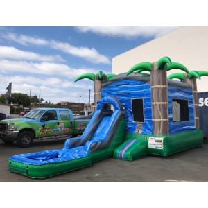 Hawaiian Fun 3 in 1 Combo Jumper Rentals in North County